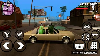 GTA SA grove street families vs ballas