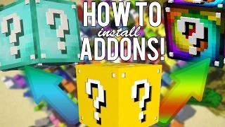 How to Install Lucky Block Addons 1.8.9!! (Super Easy)