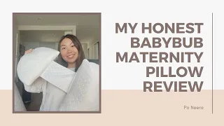 My Honest BabyBub Maternity Pillow Review - Third Trimester Must Have!!
