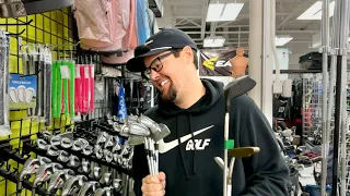 FINALLY BUYING THE GOLF CLUBS I COULD NEVER AFFORD!!