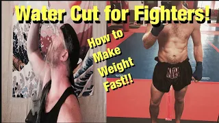 Cutting for a Fight or Weigh-in!