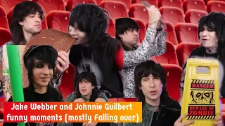 Jake Webber and Johnnie Guilbert funny moments (mostly Falling over) over 6 minutes | please watch |