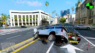 GTA 5 Crash Testing Real Car Mods Ep.56