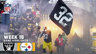 Las Vegas Raiders vs. Pittsburgh Steelers | 2022 Week 16 Game Highlights