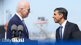 LIVE: Rishi Sunak and Joe Biden hold a news conference after White House meeting