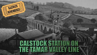Calstock Station, Cornwall - Over the Tamar Valley