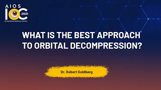 What is the best approach to orbital decompression? - Dr. Robert Goldberg