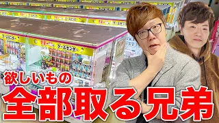 クレーンゲームで欲しいもの全部取る兄弟【ヒカキン&セイキン 】