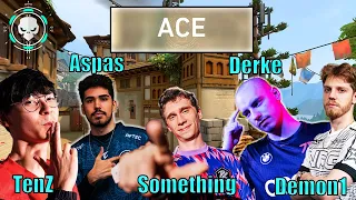 Who Is The Best ACEr ? | Something | TenZ | Derke | Aspas | Demon1 | Radiant Gameplay | VALORANT