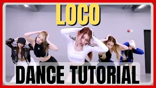ITZY 「LOCO」Dance Practice Mirror Tutorial (SLOWED)