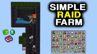 EASY 1.20 Raid Farm for Minecraft Bedrock (MCPE/Xbox/PS/Switch/PC)