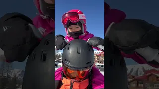 Father-Daughter Skiing Day #daughter #cute #parenting