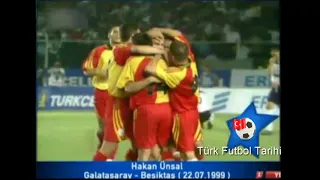 1999 2000 Galatasaray Beşiktaş Hakan Ünsal'ın Unutulmaz Golü