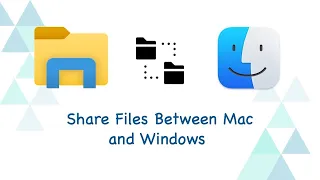 Transfer Files Between Mac and Windows without software | Fast Sharing