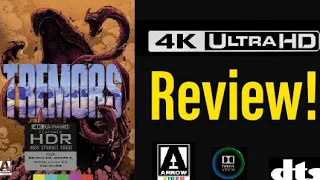 Tremors (1990) 4K UHD Blu-ray Limited Edition Review!