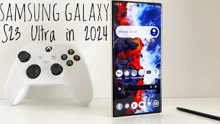 Samsung Galaxy S23 Ultra in 2024.