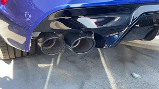 2020 BMW X5 M Competition Cold Start and low revs.