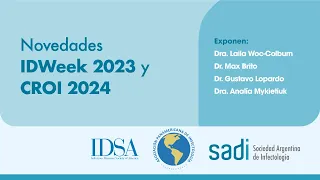 Novedades ID Week 2023 y CROI 2024.