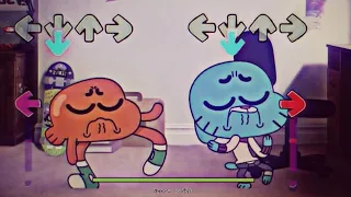 Darwin Vs Gumball (Friday Night Funkin FNF)