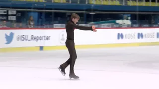 2015 ISU Junior Grand Prix - Zagreb Men Free Skate Alexander SAMARIN RUS