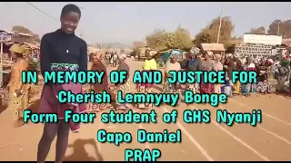 TRIBUTE TO CHERISH LEMNYUY BONGE