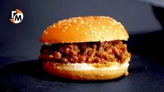 SLOPPY JOE BURGER from Movie "It Takes Two" [ENG SUB] -- Hungry Guy Recipes, Episode 178