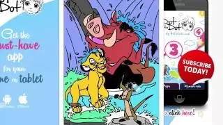 Coloring Book Simba Timon and Pumbaa Disney coloring page The Lion King