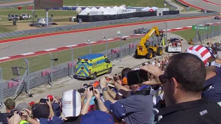 Footage live from COTA - Formula 1 Austin Grand Prix 2017