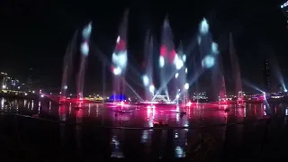 Поющие фонтаны в Дубае! Шоу IMAGINE Dubai Festival City - Лучшее бесплатное, лазерное шоу! Часть 2!