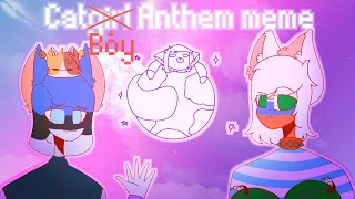 / catgirl anthem meme / Russia, USA, Japan, Estonia / countryhumans / 13+ 