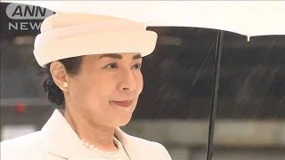 大雨の中…天皇皇后両陛下 明治神宮を参拝　上皇ご夫妻は今年初めて公に姿を(2024年4月9日)