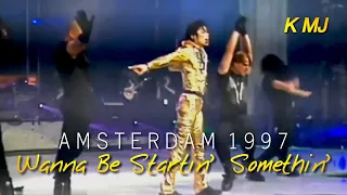 Michael Jackson - Wanna Be Startin’ Somethin’ | HIStory Tour in Amsterdam, 1997 (Both Nights Mix)