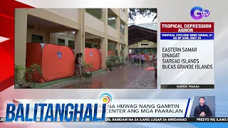 DepEd, nananawagan na huwag nang gamitin bilang evacuation center ang mga paaralan | Balitanghali