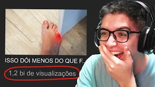 Recebi a Lista dos VÍDEOS MAIS VISTOS dos Youtubers