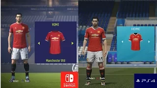 FIFA Switch VS PS4 Non Frostbite Comparison
