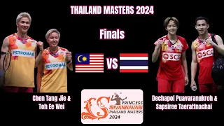 Puavaranukroh,Taerattnachai vs Chen,Toh - FINALS - Thailand Masters 2024
