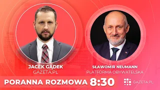 Sławomir Neumann gościem Porannej Rozmowy Gazeta.pl (14.12)