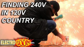 Finding HIGH POWER 240V in a 120V Country