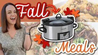 3 Cozy 🍂FALL🍂 Crockpot Dinners! Winner Dinners 174