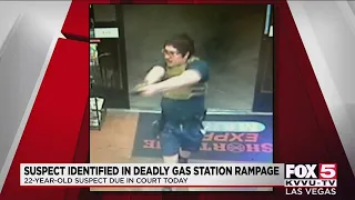 Shooting suspect identified in 'completely random' shooting outside of Las Vegas gas station