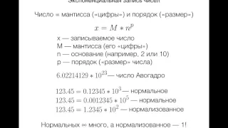 08. Экспоненциальная форма записи