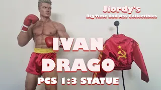 PCS Ivan Drago 1/3 Statue Rocky IV Dolph Lundgren Soviet Union Figure Review Premium Collectible