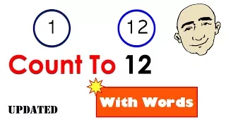 Count to 12 - Numbers with Words | Learn English - Mark Kulek ESL