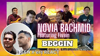 GEN X'ers REACT | Beggin' (KERONCONG) | Novia Bachmid featuring Fivein