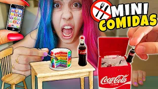 NAMORADA 24 HORAS só COMENDO MINI COMIDAS 2