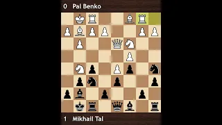 Benko vs Tal | Candidates 1959 | Round 7