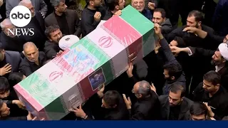 Funeral held for Iran’s late president, Ebrahim Raisi