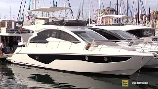 2019 Cranchi 60 Fly Yacht - Deck and Interior Walkaround - 2018 Cannes Yachting Festival