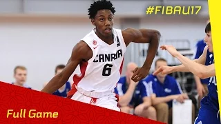 Canada v Finland - Full Game - 2016 FIBA U17 World Championship