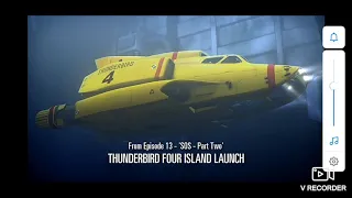 Thunderbirds Are Go Theme Song - Thunderbird 4 Island Launch
